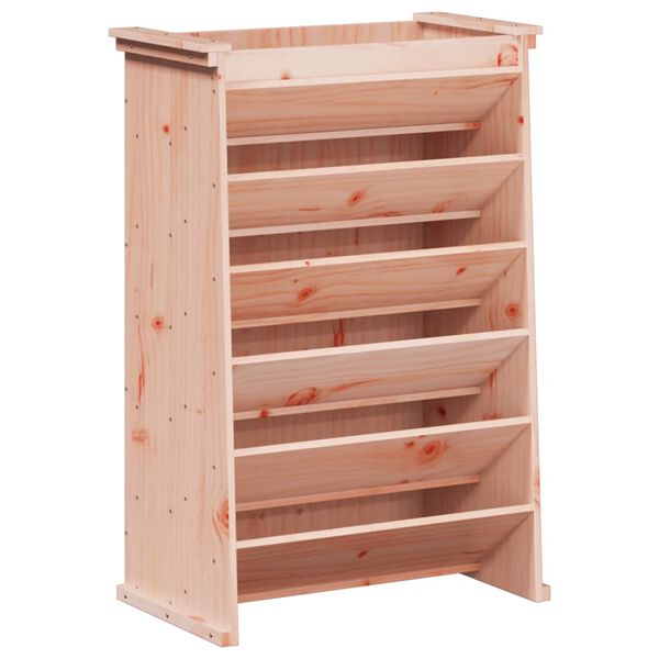 vidaXL Vertikalbeet mit 6 F&auml;chern 69x40x101,5 cm Massivholz Douglasie