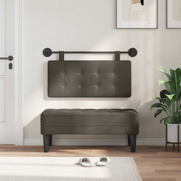 vidaXL H&auml;ngevorderseite Wandmontiert Kunstleder