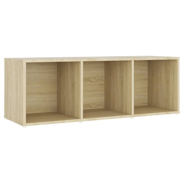 vidaXL TV-Schränke 2 Stk. Sonoma-Eiche 107x35x37 cm Holzwerkstoff