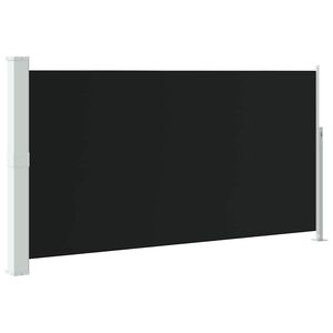 vidaXL Seitenmarkise 160x300 cm Schwarz