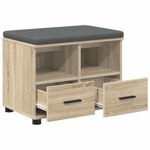 vidaXL Flurbank Sonoma-Eiche 60 x 38 x 46 cm