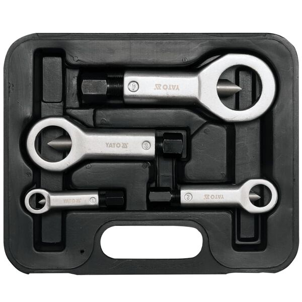 YATO Vierteiliger Hochleistungs-Mutternsprenger-Satz