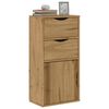 vidaXL Beistellschrank mit Schubladen ODDA 40x24x79 cm Massivholz Kiefer
