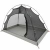 vidaXL Zelt mit Dach mit Speicher Grau und Schwarz 236 x 150 x 136 cm