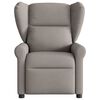 vidaXL Relaxsessel Taupe Stoff