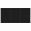 vidaXL Garten Essgruppe mit Kissen 5 pcs Schwarz Poly-Rattan