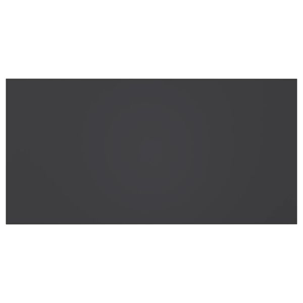 vidaXL B&uuml;cherregal-Bretter 4 Stk. Grau 80x40x1,5 cm Holzwerkstoff