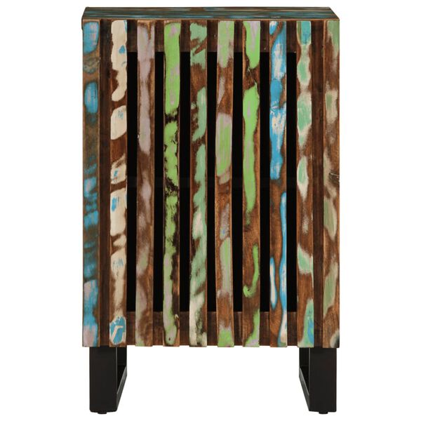 vidaXL Badschrank 38x34x58 cm Massivholz Akazie