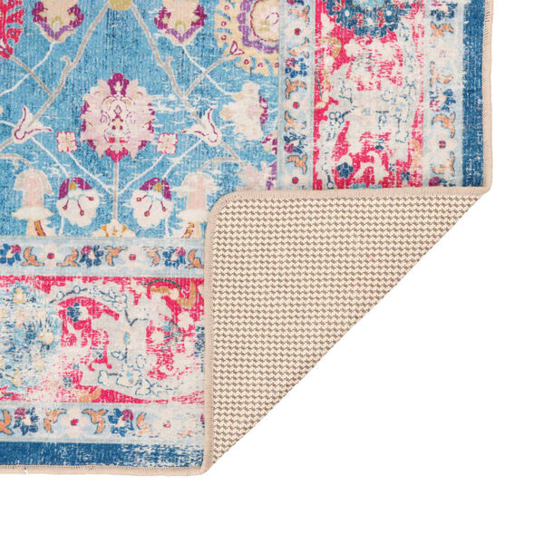 vidaXL Teppich Waschbar Mehrfarbig 160x230 cm