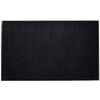 vidaXL T&uuml;rmatte Schwarz 90 x 120 cm PVC
