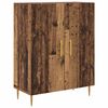vidaXL Highboard Altholz 69,5 x 34 x 180 cm Holzwerkstoff
