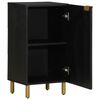 vidaXL Sideboard Schwarz 40x33x75 cm Holzwerkstoff
