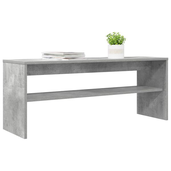 vidaXL TV-Schr&auml;nk Beton Grau 100 x 30 x 40 cm Holzwerkstoff