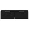 vidaXL Wandschrank Schwarz Eichen-Optik 68 x 30 x 20 cm Holzwerkstoff