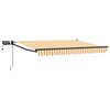 vidaXL Manuelle Gelenkarmmarkise mit LEDs 2,5 x 2 m