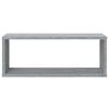 vidaXL W&uuml;rfelregale 6 Stk. Grau Sonoma 60x15x23 cm Holzwerkstoff