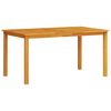 vidaXL Garten Essgruppe 5 pcs Braun Massivholz Akazie
