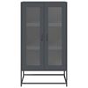 vidaXL Highboard Anthrazit 68x39x123 cm Stahl