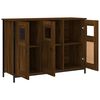 vidaXL Sideboard Braun Eichen-Optik 100x35x70 cm Holzwerkstoff