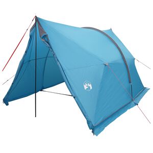 vidaXL Wasserdichter Pavillon Blau 185T Polyester mit PU-Beschichtung