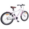 vidaXL Kinderfahrrad 20 Zoll f&uuml;r 6-11 Jahre alt Hellrosa
