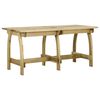 vidaXL Gartentisch 160x74x75 cm Kiefernholz Impr&auml;gniert