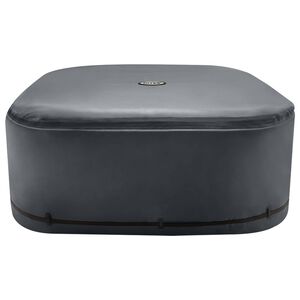 INTEX Spa-Abdeckung INTEX Dunkelgrau 196 x 196 x 72 cm PVC und PU