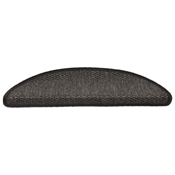 vidaXL Stufenmatten Selbstklebend Sisal-Optik 30Stk. 56x17x3cm