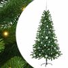 vidaXL Weihnachtsbaum mit 150 LEDs mit St&auml;nder Gr&uuml;n 150 cm PE