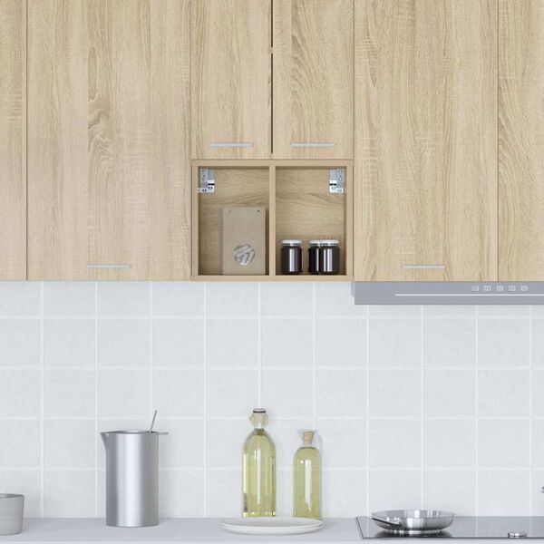 vidaXL H&auml;ngeschrank Sonoma-Eiche 30 x 29,5 x 40 cm Holzwerkstoff