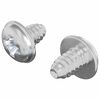 vidaXL Schloss-Schrauben 2 stk. Silber M4 x 5 mm Eisen