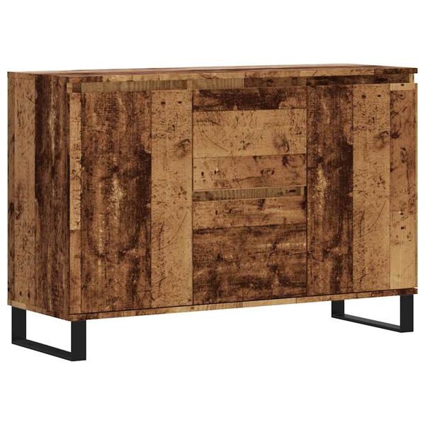 vidaXL Sideboard Altholz-Optik 101,5x35x70 cm Holzwerkstoff