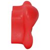 vidaXL Klettergriff 12 pcs Rot 100 x 67 x 43 mm PP