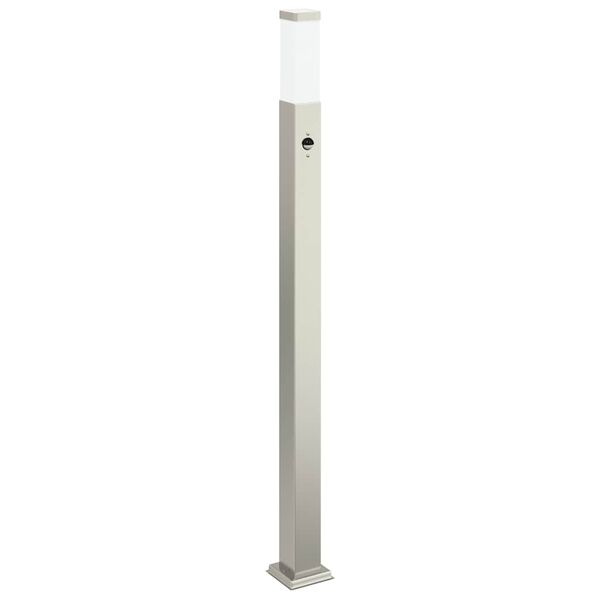 vidaXL Pollerleuchten mit Sensor 3 Stk. 110 cm Edelstahl IP44