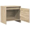 vidaXL Nachttische 2 Stk. Sonoma-Eiche 45x34x44,5 cm Holzwerkstoff