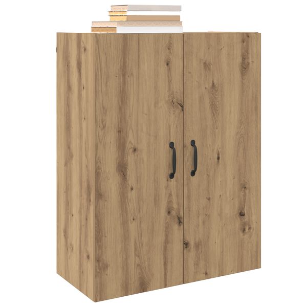 vidaXL Wandschrank Artisan-Eiche 69,5 x 34 x 90 cm Holzwerkstoff