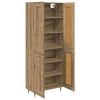 vidaXL Highboard Artisan-Eiche 69,5 x 34 x 90 cm Holzwerkstoff