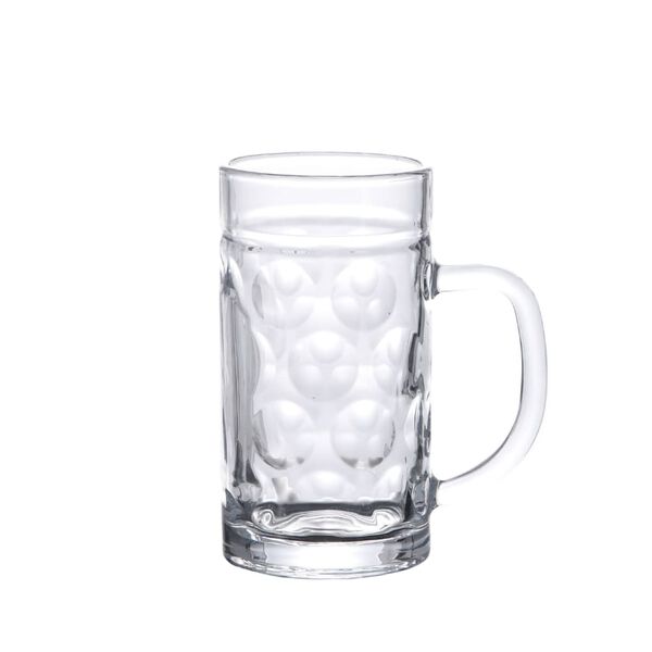 vidaXL Bierkr&uuml;ge mit Henkel Glas 6 Stk. 500 ml