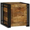 vidaXL Aufbewahrungsbox mit Speicher 40 x 40 x 40 cm Massivholz Mango