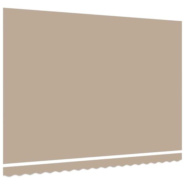 vidaXL Markisenersatzstoff Beige 430 x 295 cm Polyester