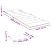 vidaXL Sonnenliegen-Auflage Taupe 186x58x4 cm Oxford-Gewebe