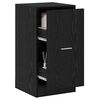 vidaXL Apothekerschrank Schwarze Eiche 40 x 41 x 77.5 cm Holzwerkstoff