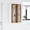 vidaXL H&auml;ngeschrank mit T&uuml;r Altholz 60 x 31 x 100 cm Holzwerkstoff