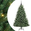 vidaXL K&uuml;nstlicher klappbarer Weihnachtsbaum Gr&uuml;n 180 cm