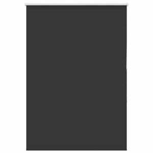 vidaXL Verdunkelungsrollo Schwarz 105x175 cm Stoffbreite 100,7 cm