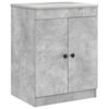 vidaXL Badezimmerschrank Betongrau 54 x 41 x 70 cm Holzwerkstoff