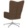 vidaXL Relaxsessel Braun Stoff