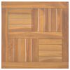 vidaXL Tischplatte Quadratisch 50x50x2,5 cm Massivholz Teak