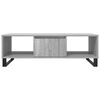 vidaXL Couchtisch Grau Sonoma 104x60x35 cm Holzwerkstoff