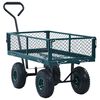 vidaXL Gartenwagen Gr&uuml;n 250 kg